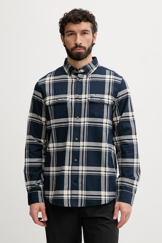 Fjallraven koszula męska bawełniana Övik Lite granatowy F12600311