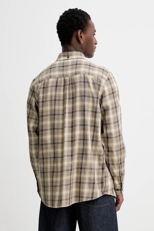 Odzież Les Deux koszula bawełniana Kent 1000949 zielony