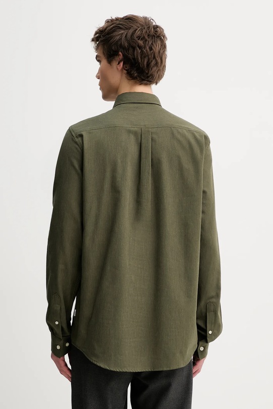 Odzież Les Deux koszula bawełniana 1001696 zielony