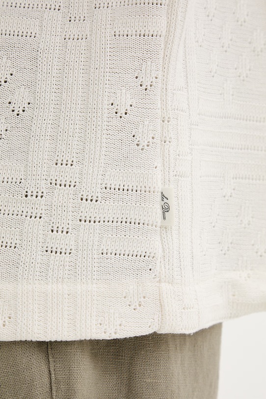 Les Deux koszula męska Hector 1001303 beżowy