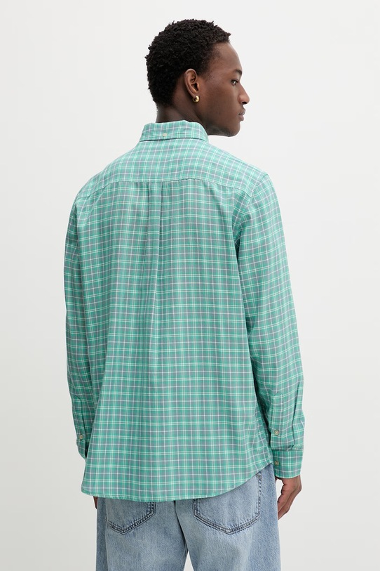 Odzież Les Deux koszula męska Kent 1001309 zielony
