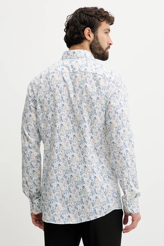 Odzież Eton koszula bawełniana 100014421 biały