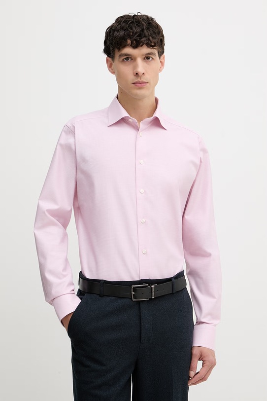 Eton koszula męska bawełniana różowy 100014802