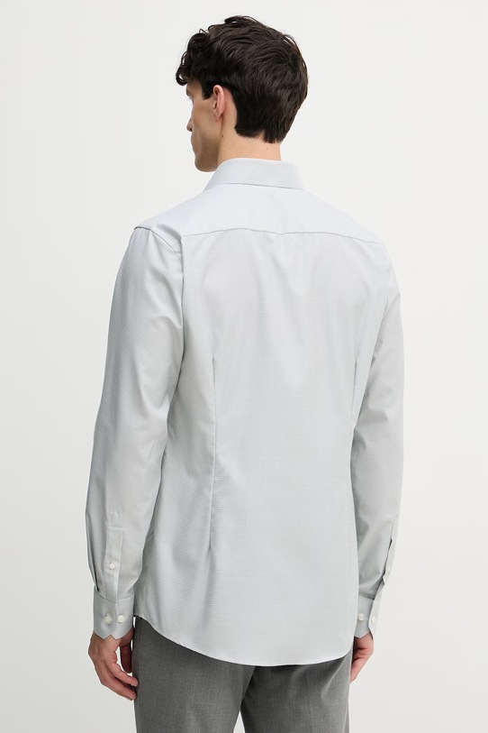 Odzież Eton koszula męska bawełniana 100015361 turkusowy