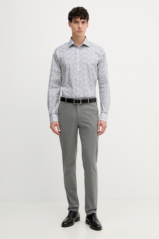 Eton koszula męska bawełniana 100014854 fioletowy SS26