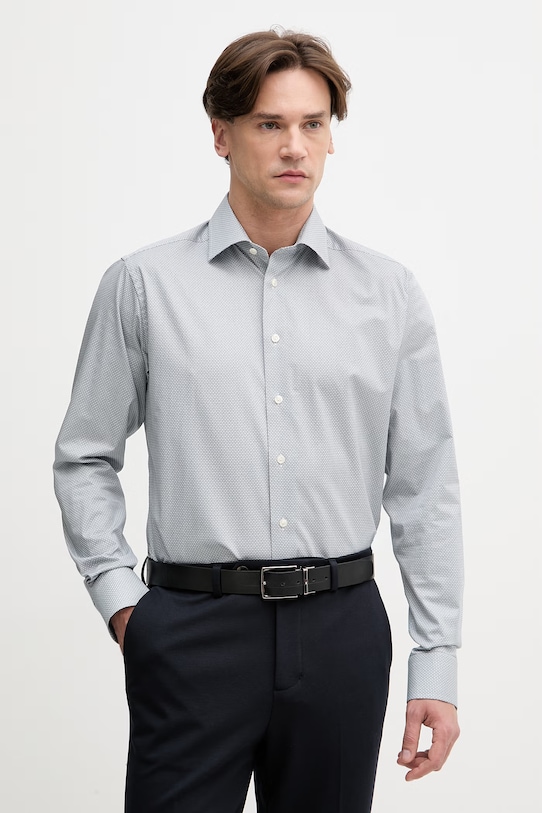 Eton koszula męska bawełniana niebieski 100014846