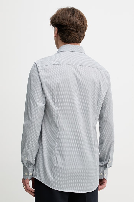 Odzież Eton koszula męska bawełniana 100014846 niebieski