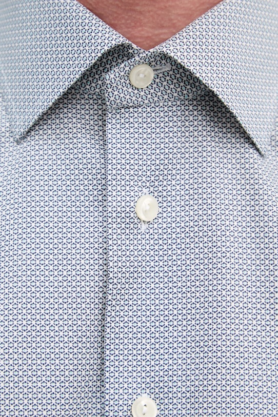 Eton koszula męska bawełniana 100014846 niebieski