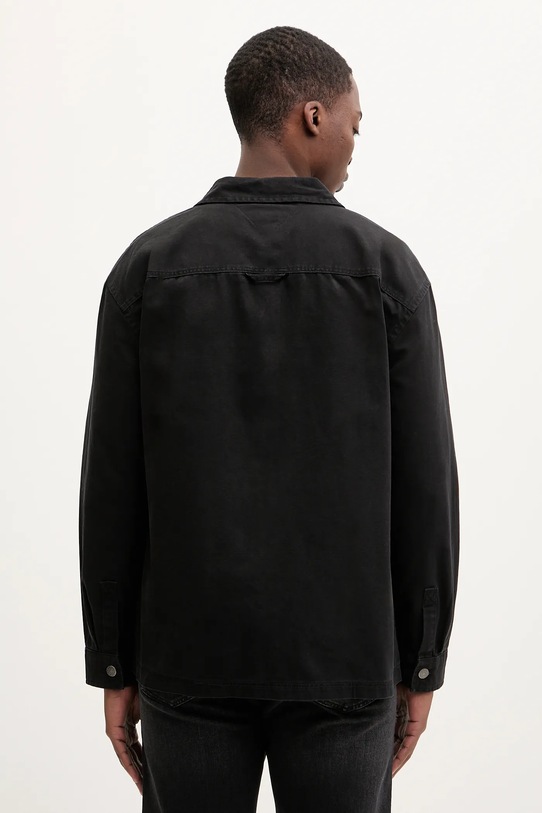 Odzież Tommy Jeans koszula bawełniana DM0DM20236 czarny