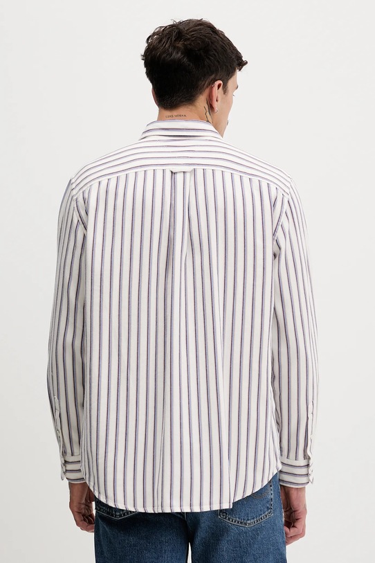 Odzież Tommy Jeans koszula bawełniana DM0DM22406 beżowy