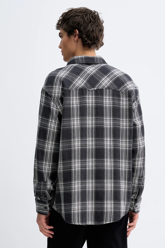 Odzież Tommy Jeans koszula bawełniana DM0DM22411 szary