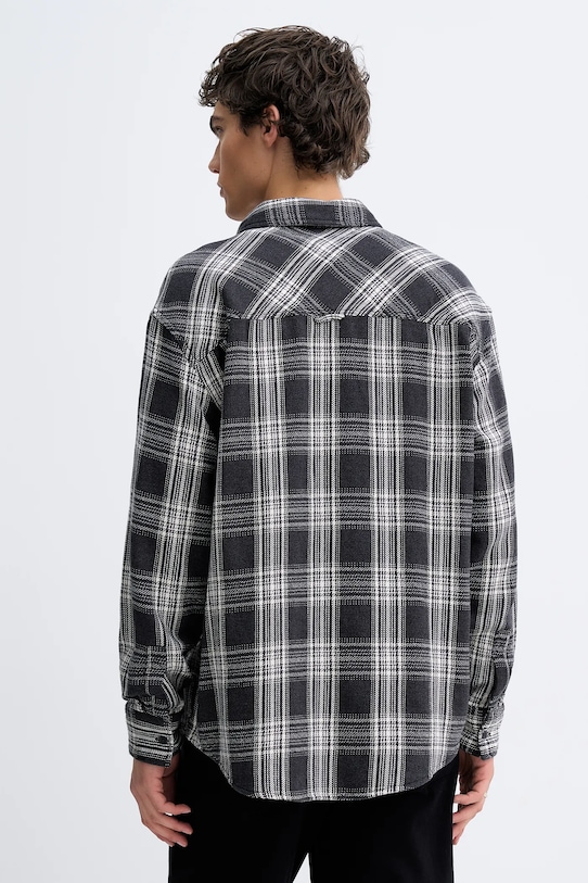 Odzież Tommy Jeans koszula bawełniana DM0DM22411 szary