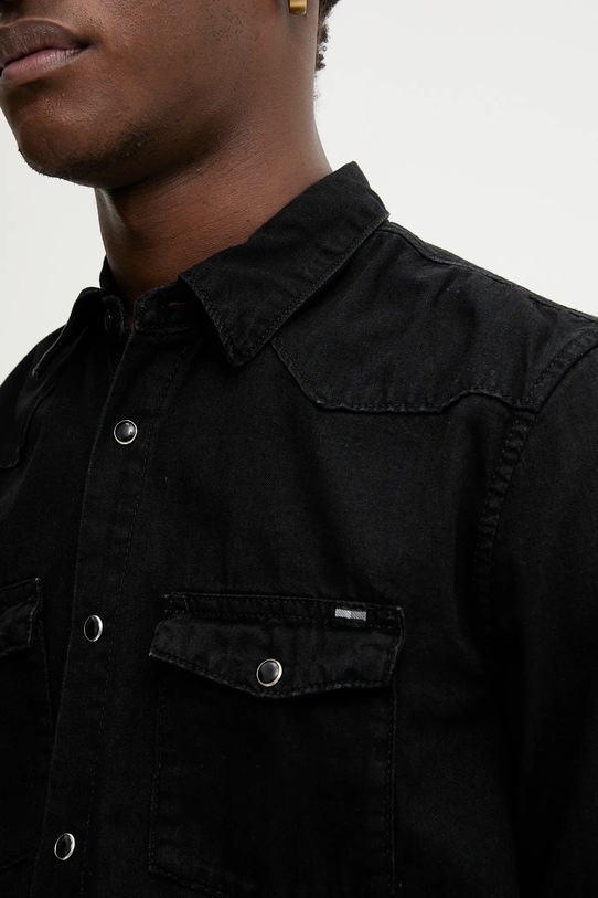 Tommy Jeans koszula DM0DM22432 czarny