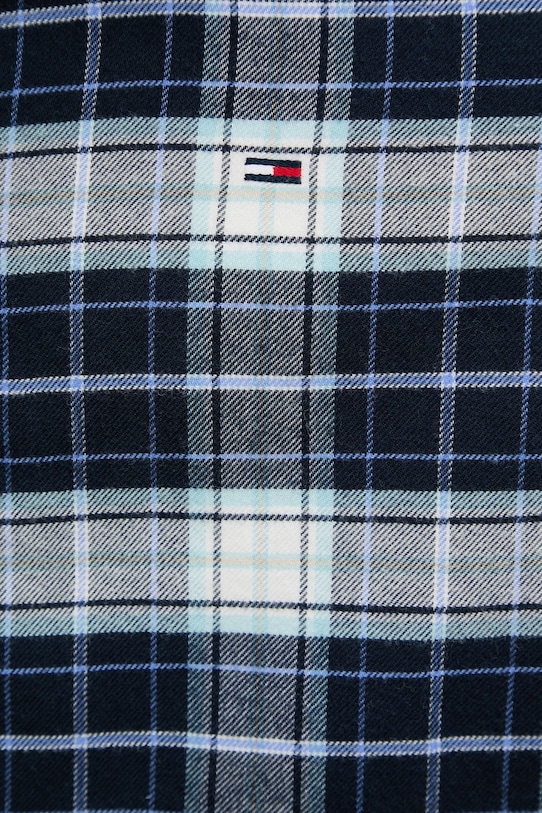 Tommy Jeans koszula bawełniana DM0DM22839 granatowy