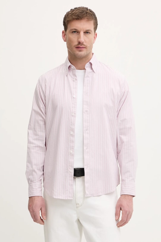 BOSS Orange koszula Ricoplus_M wzorzyste różowy 50552959