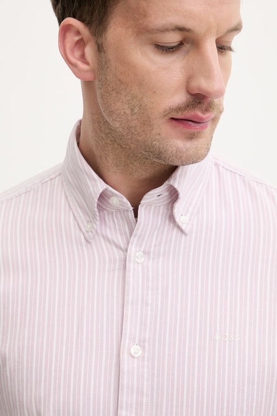 BOSS Orange koszula Ricoplus_M różowy 50552959