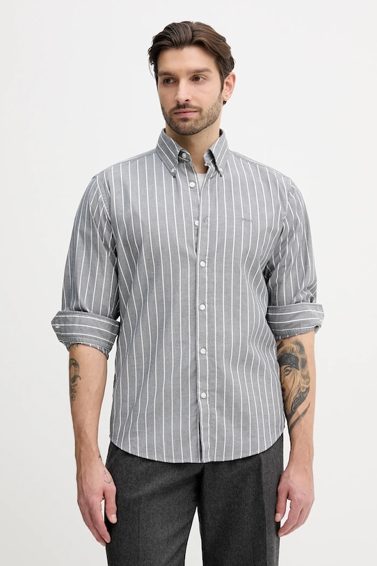 BOSS Orange koszula Ricoplus_M wzorzyste szary 50552959