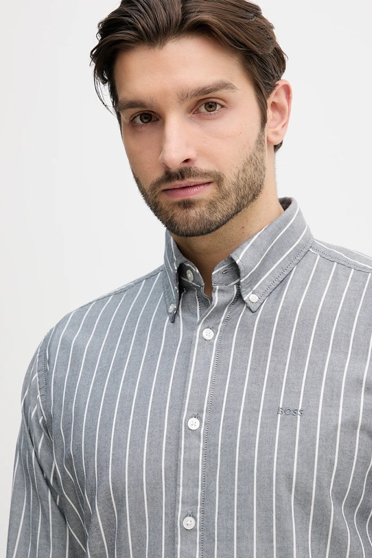 BOSS Orange koszula Ricoplus_M szary 50552959