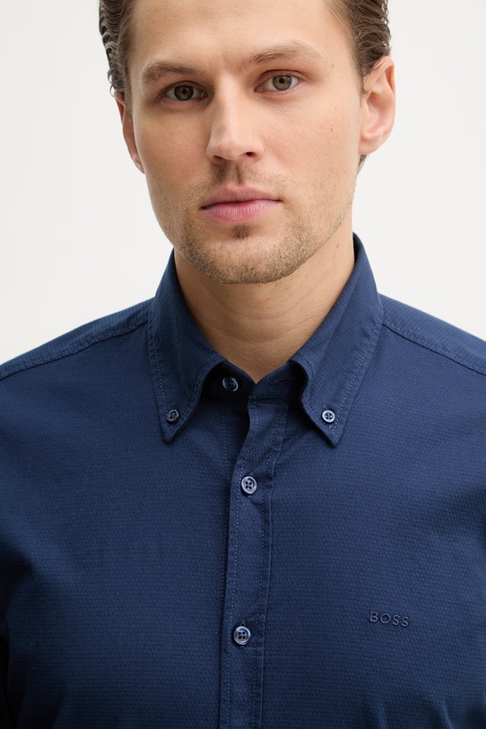 BOSS Orange koszula Rickert_M granatowy 50553001