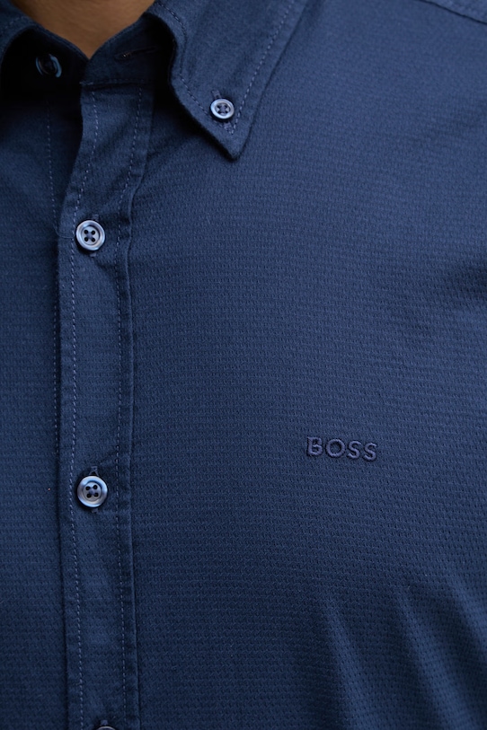 BOSS Orange koszula Rickert_M 50553001 granatowy