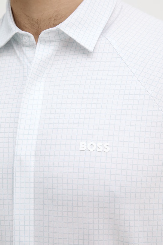 BOSS Green pánska bavlnená košeľa ST_Excurse S 50554450 modrá