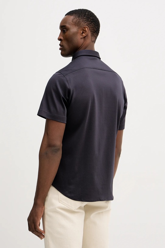 Дрехи Памучна риза BOSS Green ST_Motion S 50555951 тъмносин