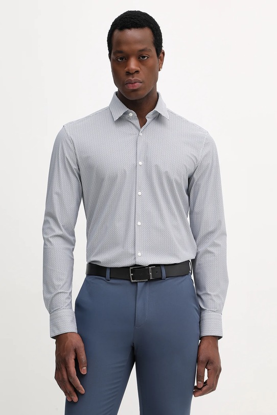Рубашка BOSS P-HANK-S-K-261 длинный голубой 50556692