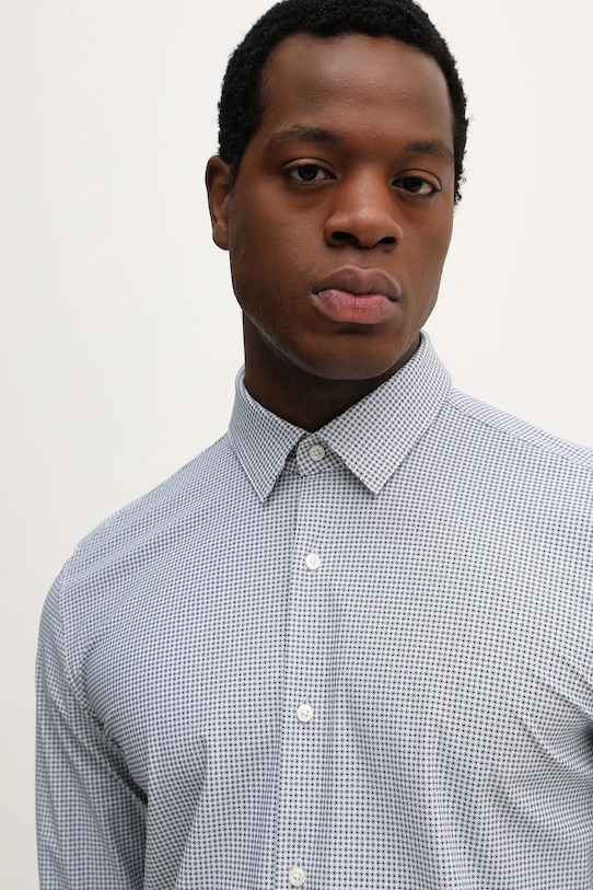 Рубашка BOSS P-HANK-S-K-261 голубой 50556692