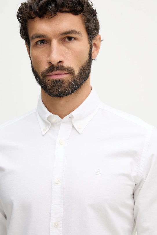BOSS koszula bawełniana H-ROAN-BD-E-C1-261 biały 50555944