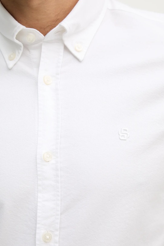 BOSS koszula bawełniana H-ROAN-BD-E-C1-261 50555944 biały