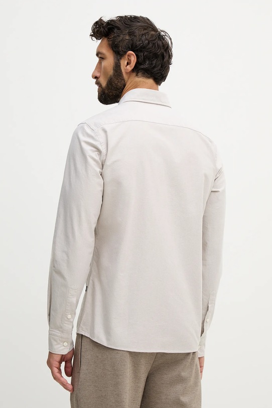 Ρούχα Βαμβακερό πουκάμισο BOSS H-ROAN-BD-E-C1-261 50555944 μπεζ