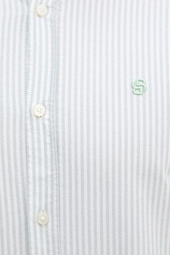 BOSS koszula bawełniana H-ROAN-BD-E-C1-261 50556069 zielony