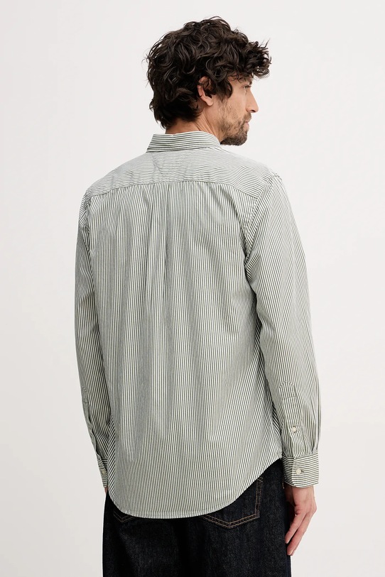 Odzież Tommy Hilfiger koszula bawełniana MW0MW41403 zielony