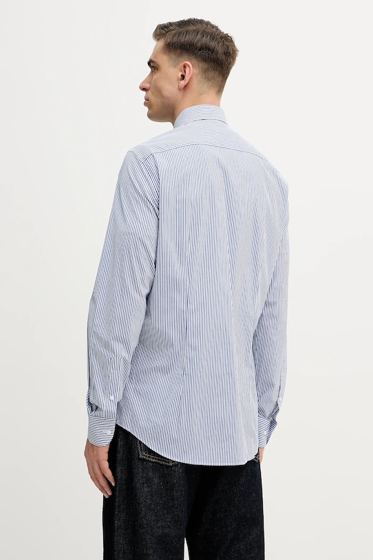 Odzież Tommy Hilfiger koszula bawełniana MW0MW41657 niebieski