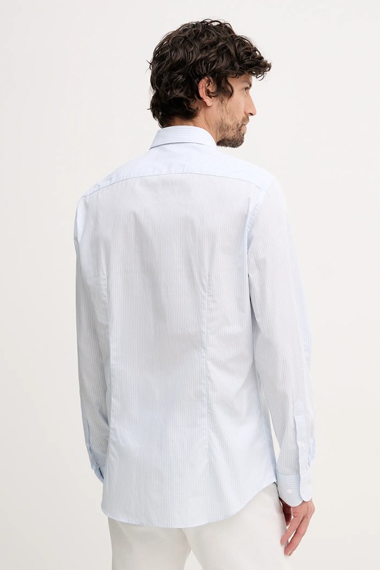 Odzież Tommy Hilfiger koszula bawełniana MW0MW41657 niebieski