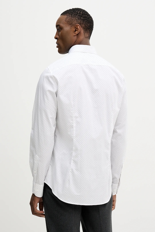 Odzież Tommy Hilfiger koszula bawełniana MW0MW41660 biały