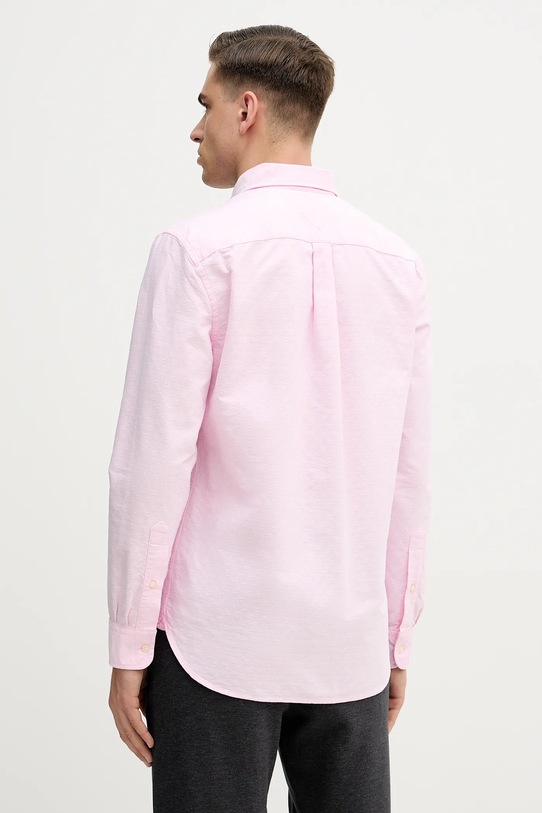 Odzież Tommy Hilfiger koszula bawełniana MW0MW41683 różowy