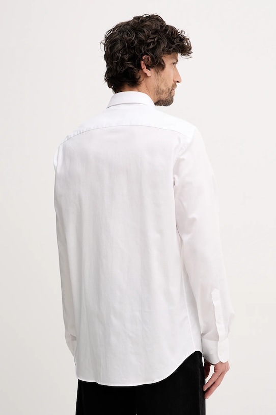 Odzież Tommy Hilfiger koszula bawełniana MW0MW41702 biały