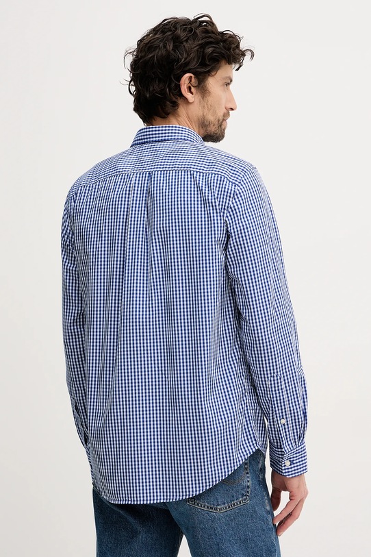 Odzież Tommy Hilfiger koszula bawełniana MW0MW41713 niebieski