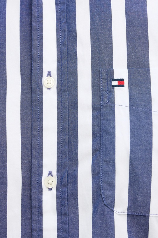 Tommy Hilfiger koszula bawełniana MW0MW41715 granatowy