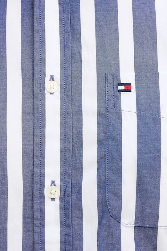 Tommy Hilfiger koszula bawełniana MW0MW41715 granatowy