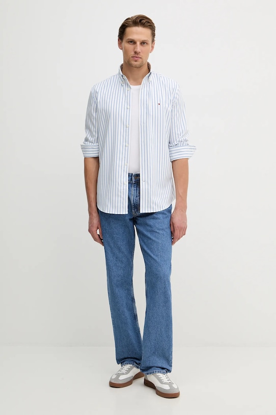 Tommy Hilfiger koszula MW0MW41780 biały SS26