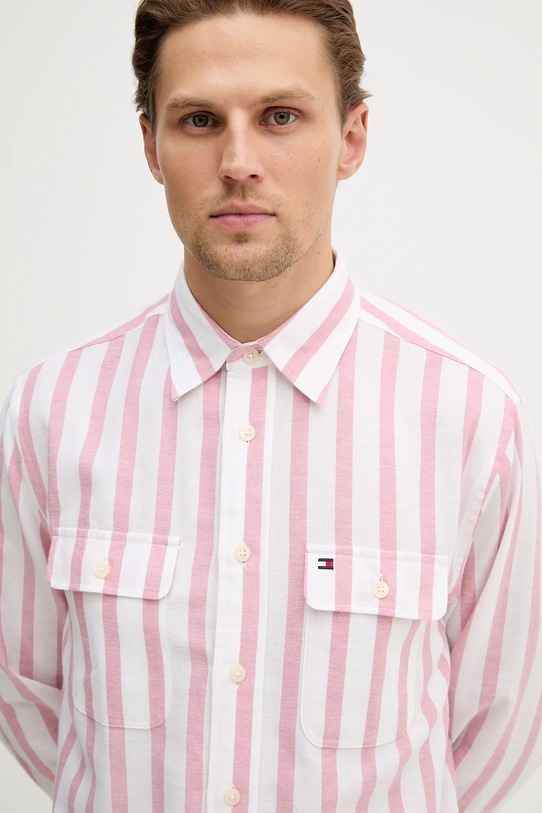 Tommy Hilfiger koszula różowy MW0MW41687