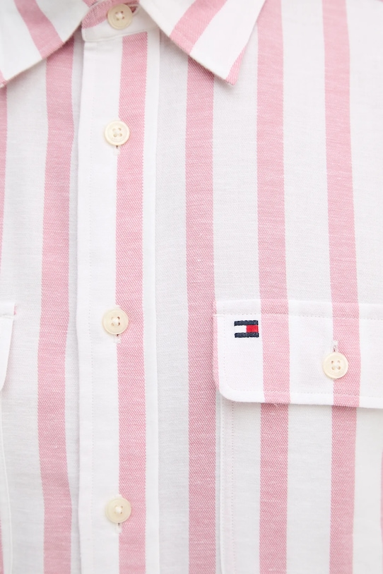 Tommy Hilfiger koszula MW0MW41687 różowy