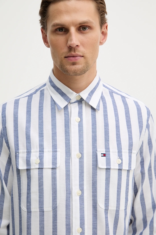 Tommy Hilfiger koszula niebieski MW0MW41687