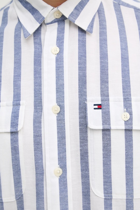 Tommy Hilfiger koszula MW0MW41687 niebieski