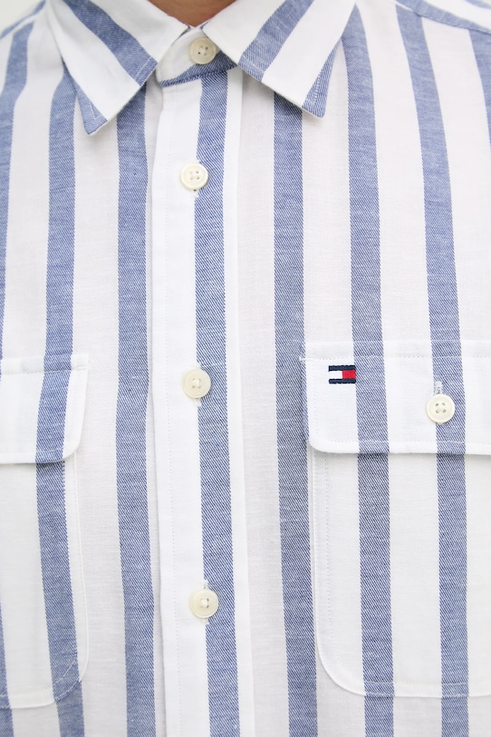 Tommy Hilfiger koszula MW0MW41687 niebieski