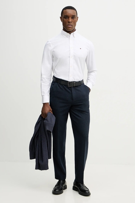 Tommy Hilfiger koszula MW0MW41769 biały SS26