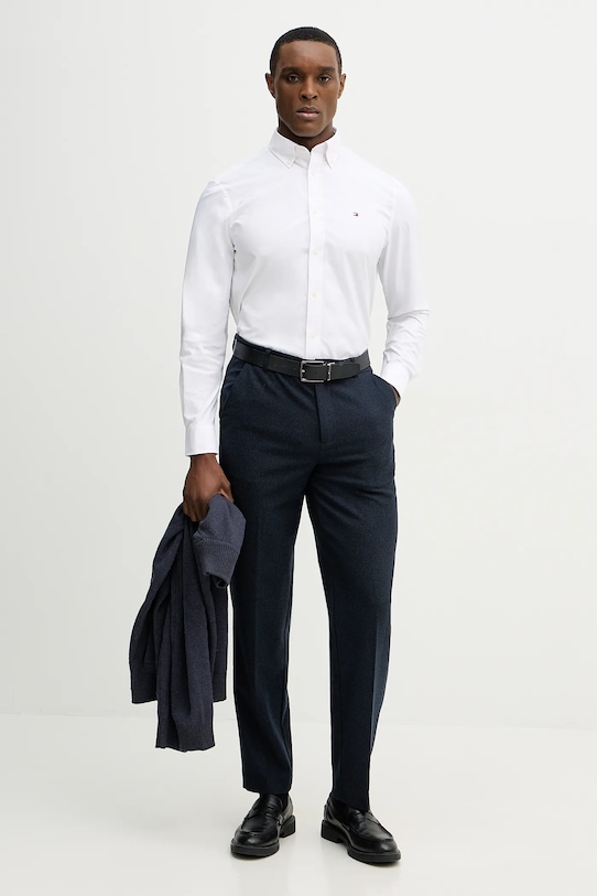 Tommy Hilfiger koszula MW0MW41769 biały SS26