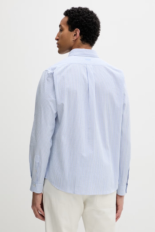 Одяг Бавовняна сорочка Kenzo FG55CH4109KB блакитний